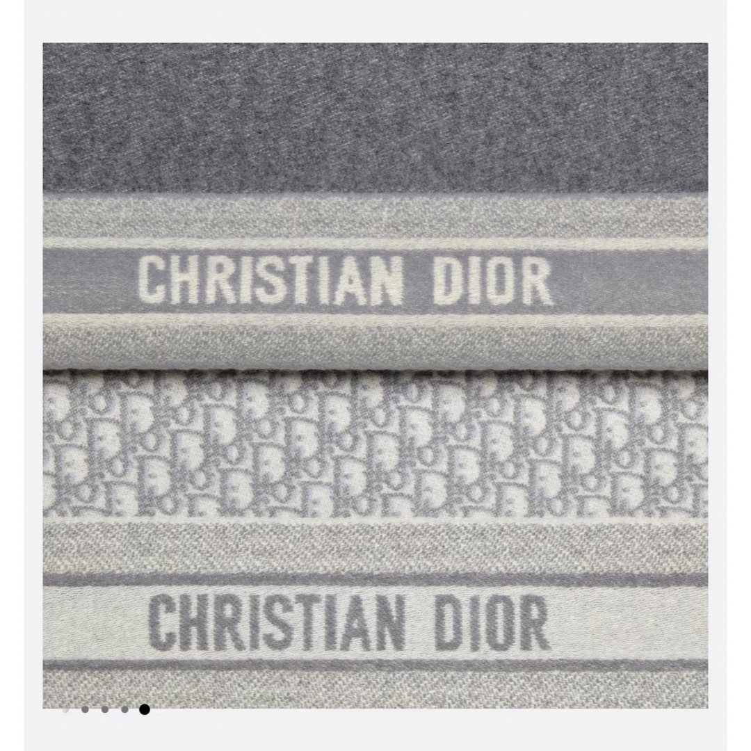 Christian Dior(クリスチャンディオール)の🌼DIORディオール オブリーク カシミヤ　スカーフ🌼 レディースのファッション小物(バンダナ/スカーフ)の商品写真