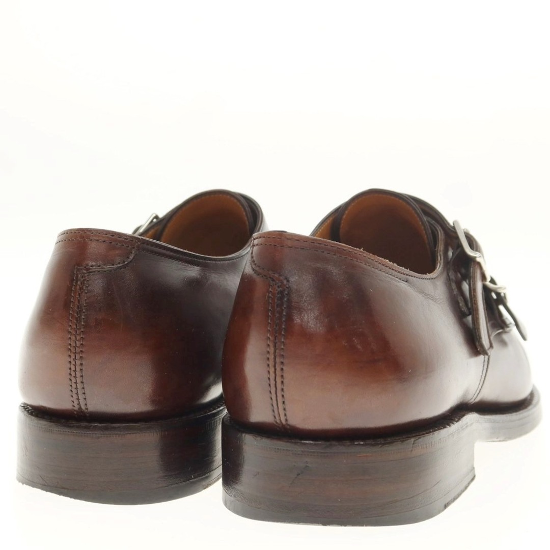 JOHN LOBB(ジョンロブ)の【中古】ジョンロブ John Lobb WILLIAM ミュージアムカーフ ダブルモンク ドレスシューズ ブラウン【サイズ7 E】【メンズ】 メンズの靴/シューズ(ドレス/ビジネス)の商品写真