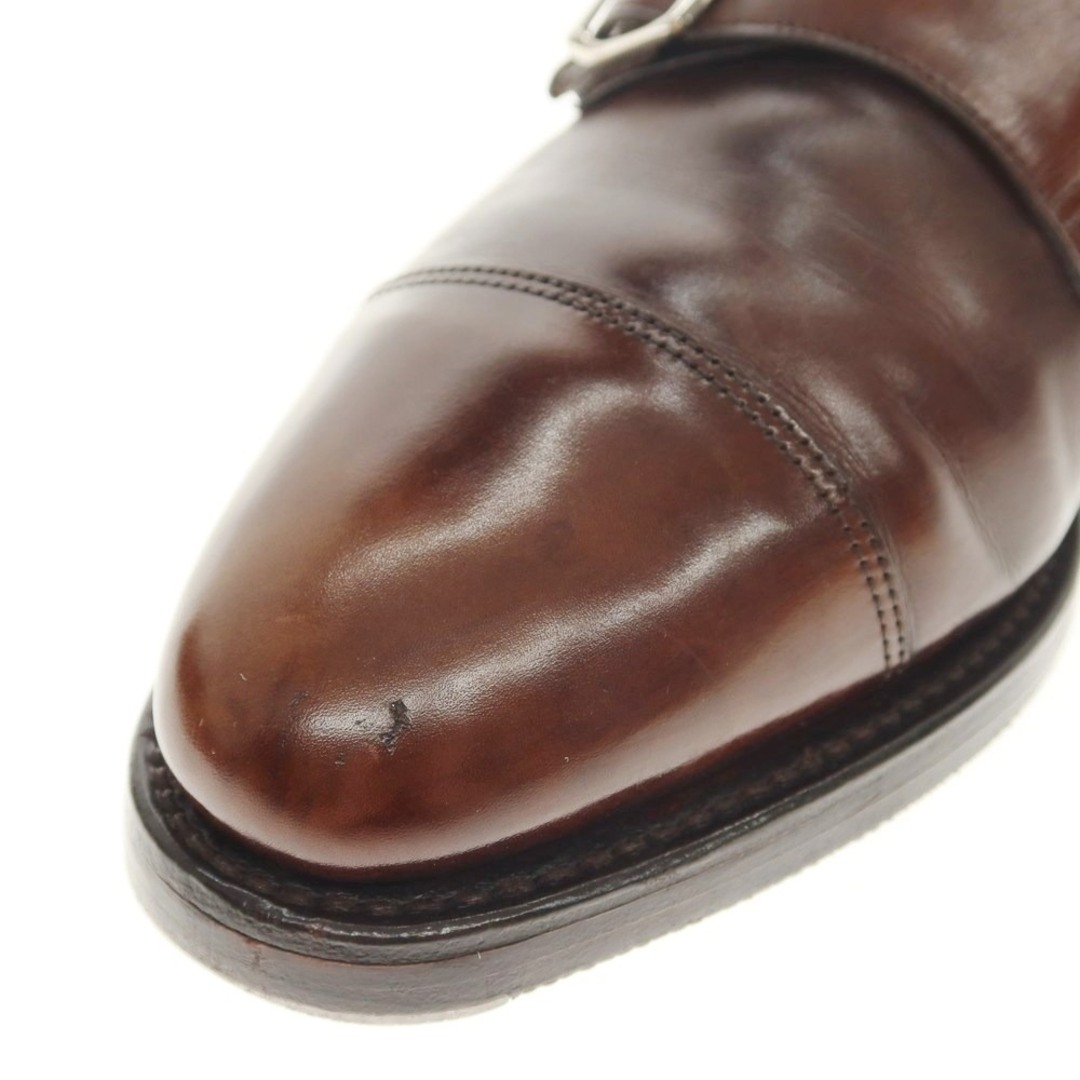 JOHN LOBB(ジョンロブ)の【中古】ジョンロブ John Lobb WILLIAM ミュージアムカーフ ダブルモンク ドレスシューズ ブラウン【サイズ7 E】【メンズ】 メンズの靴/シューズ(ドレス/ビジネス)の商品写真