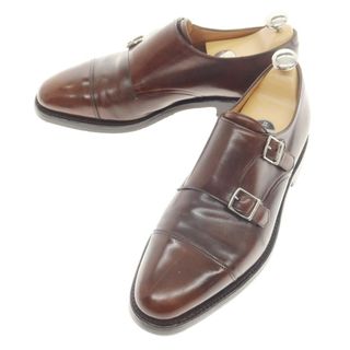 ジョンロブ(JOHN LOBB)の【中古】ジョンロブ John Lobb WILLIAM ミュージアムカーフ ダブルモンク ドレスシューズ ブラウン【サイズ7 E】【メンズ】(ドレス/ビジネス)