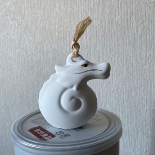 ムジルシリョウヒン(MUJI (無印良品))の無印　福缶　素焼なごみ土鈴　辰(置物)