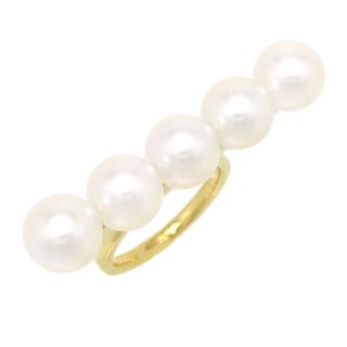 タサキ(TASAKI)のタサキ バランス シグネチャー リング #12 15050462-0001 R4398 750 (K18YG) レディース TASAKI [美品] 【中古】 【ジュエリー】(リング(指輪))