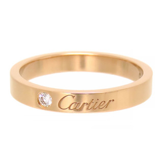 カルティエ(Cartier)のカルティエ C ドゥ カルティエ ウェディング リング #55 CRB4086455 Au750 (K18PG) レディース CARTIER [美品] 【中古】 【ジュエリー】(リング(指輪))