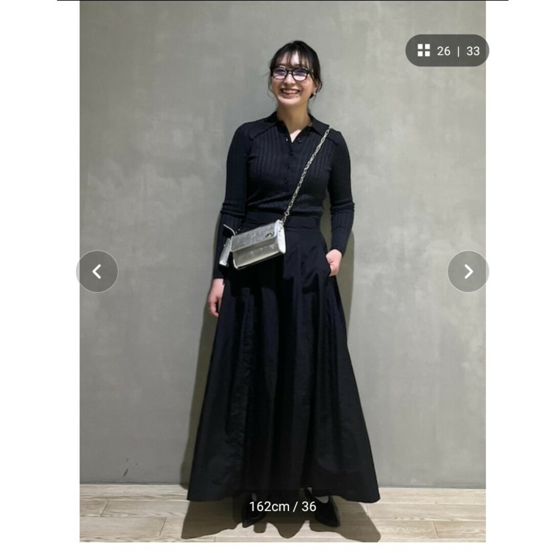 ♥最終値下げ【ADAM ET ROPE'】コンストラクティブタフタスカート♥ ♥最終値下げ【ADAM ET ROPE'】コンストラクティブタフタスカート♥