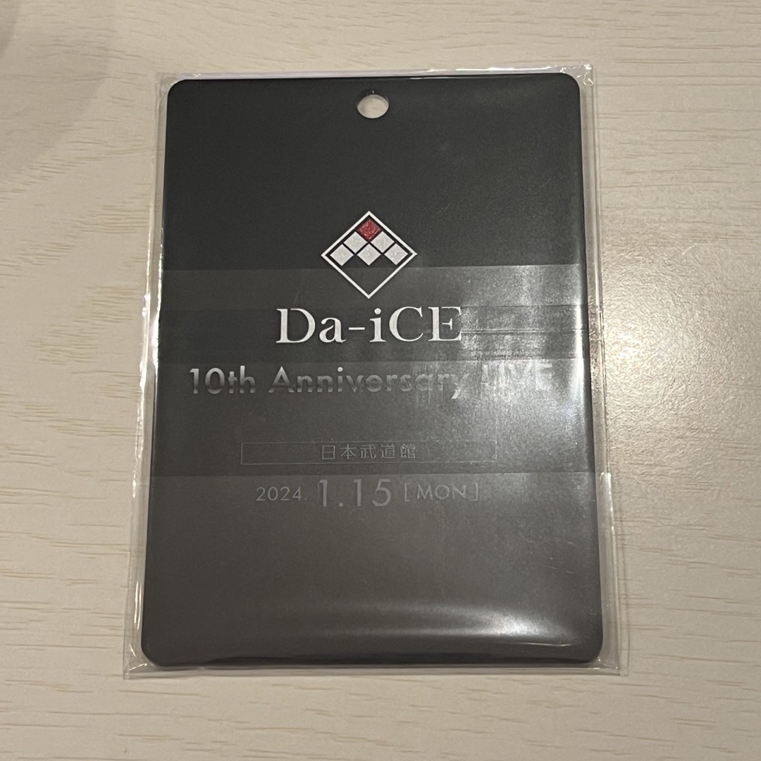 【新品未開封】Da-iCE ライブビューイング映画館限定 アクリル製プレートパス エンタメ/ホビーのタレントグッズ(ミュージシャン)の商品写真