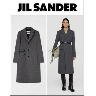 ジルサンダー(Jil Sander)の秀逸品　2021/22AW　ジルサンダー　世界最高峰　ヴァージンウール　コート(チェスターコート)