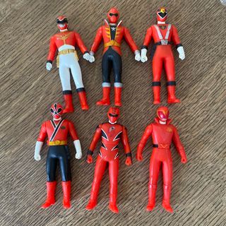 戦隊ヒーロー　レッド　ソフビ(特撮)