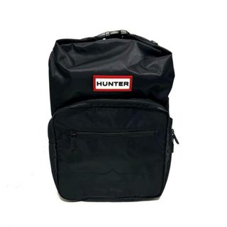 ハンター(HUNTER)のハンター リュックサック美品  - 黒(リュック/バックパック)