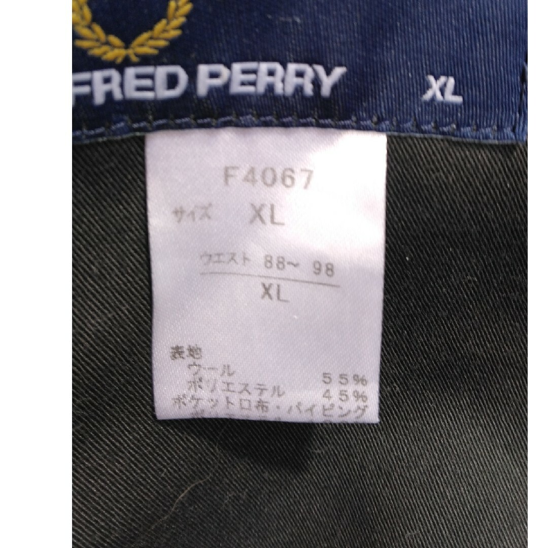 FRED PERRY(フレッドペリー)のfred perry XL　グレーパンツ レディースのパンツ(その他)の商品写真