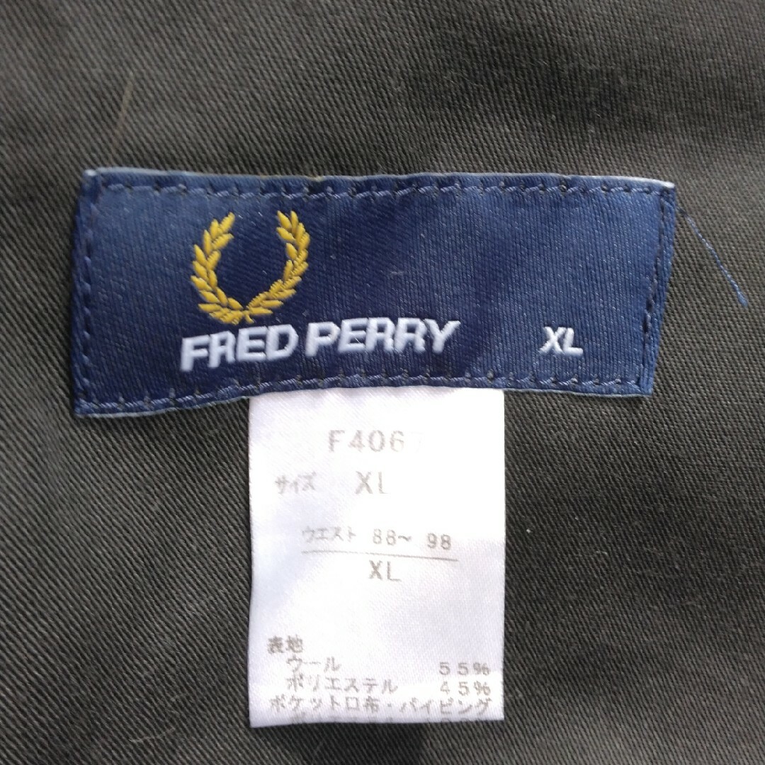 FRED PERRY(フレッドペリー)のfred perry XL　グレーパンツ レディースのパンツ(その他)の商品写真