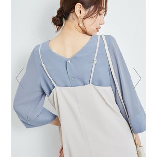 ロペピクニック(Rope' Picnic)のROPE' PICNIC 洗える/2WAY/袖シアーブラウス ロペピクニック ト(シャツ/ブラウス(長袖/七分))