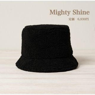 マイティシャイン(Mighty Shine)の新品【Mighty Shine 】マイティシャイン　ボアスリット　バケットハット(キャップ)