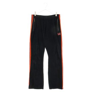 ニードルス(Needles)のNeedles ニードルス Narrow Track Pant C Pe Velour ナロートラックパンツ ベロア ブラック FK198(その他)