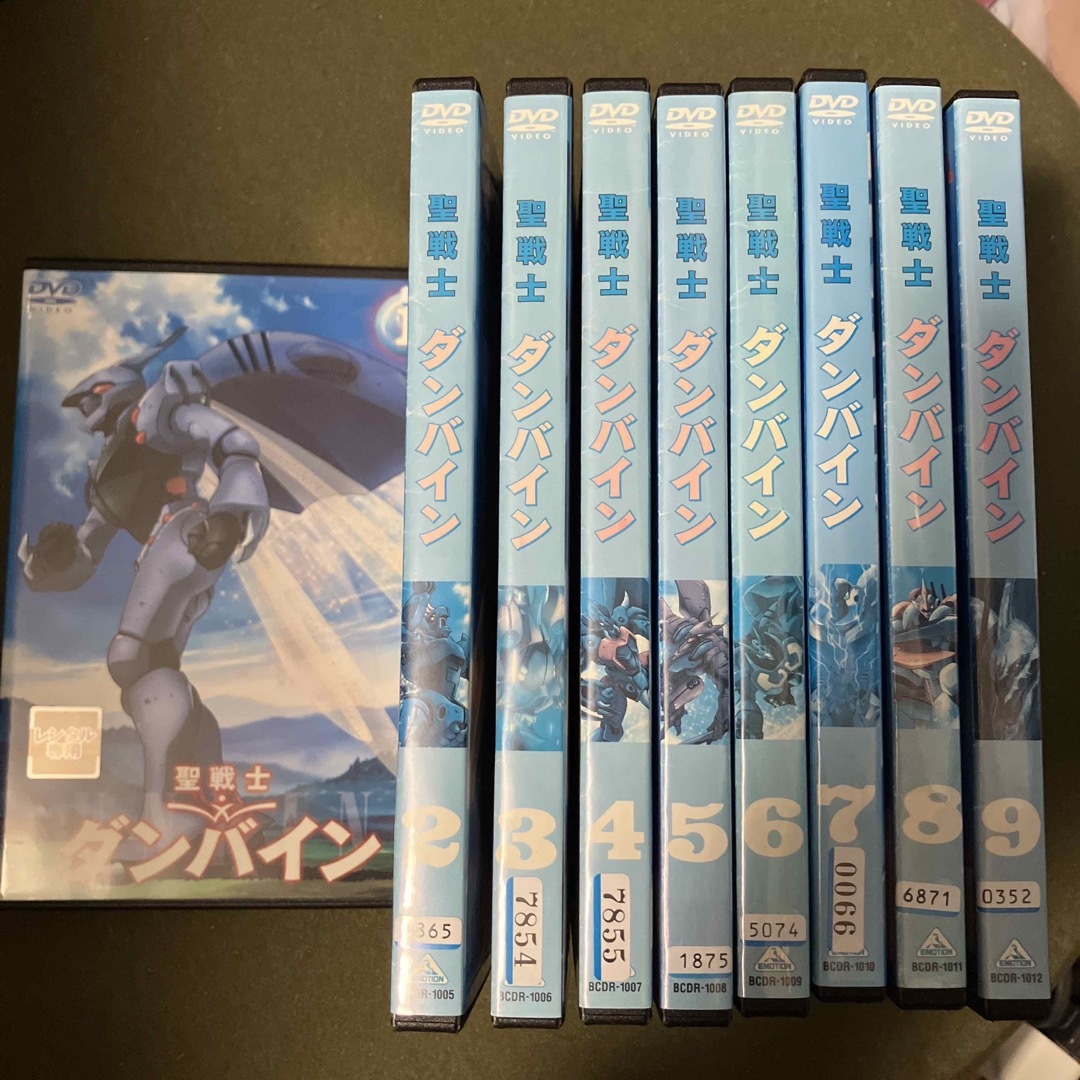 聖戦士ダンバイン dvd 全9巻(レンタル落ち)の通販 by クーちゃんshop