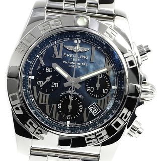 ブライトリング(BREITLING)のブライトリング BREITLING AB0111 クロノマット44 自動巻き メンズ 良品 _791306(腕時計(アナログ))