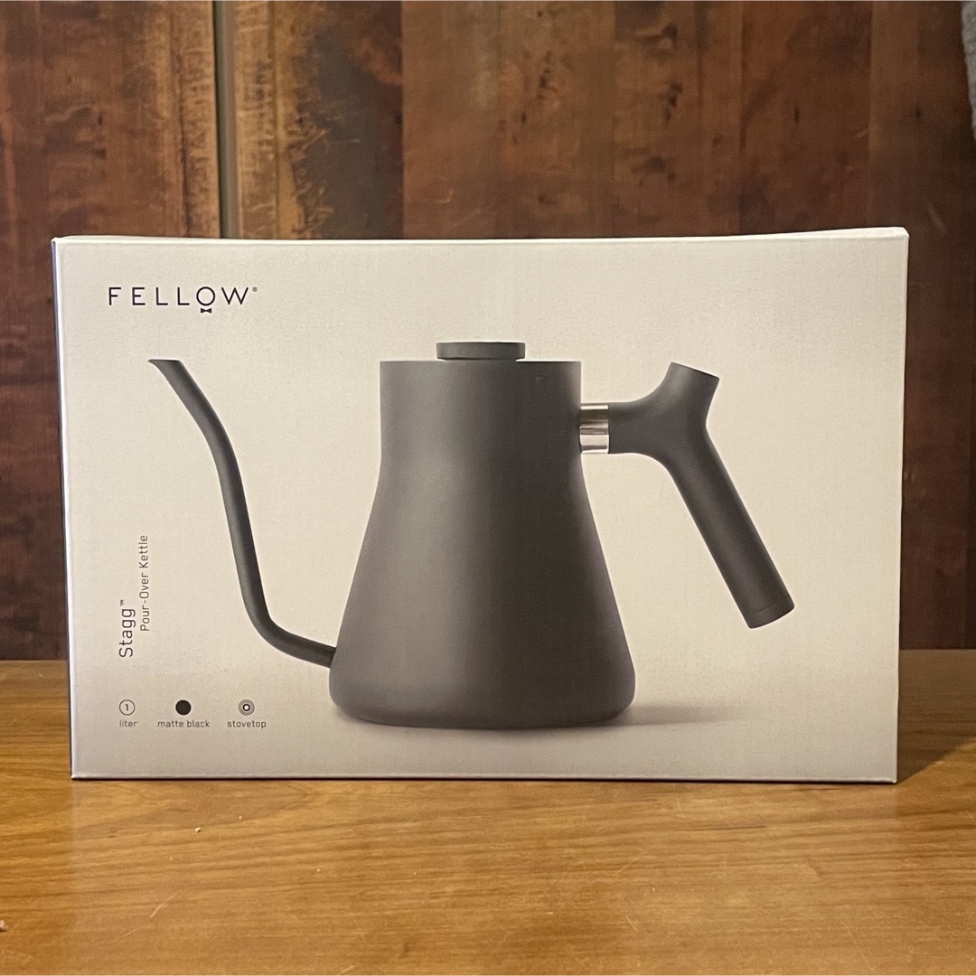 Fellow kettle ケトル　黒kettle