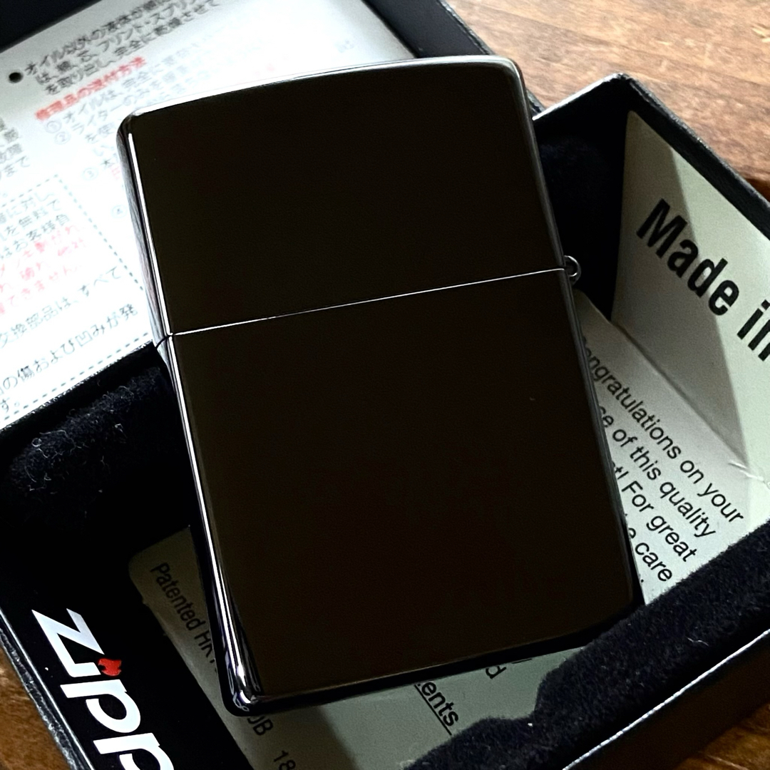 ZIPPO(ジッポー)の新品 Zippo 干支 辰 黒チタンコーティング ドラゴン ジッポー 和柄 メンズのファッション小物(タバコグッズ)の商品写真