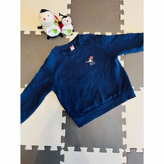 ユニクロ(UNIQLO)のユニクロ　UT ディズニー　ミニーちゃん　トレーナー　トップス　130 120(Tシャツ/カットソー)