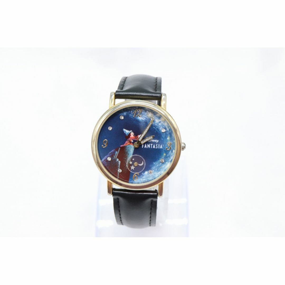 Disney(ディズニー)の【W117-6】レア 希少品 動作品 ディズニー ファンタジア ミッキー 腕時計 メンズの時計(腕時計(アナログ))の商品写真