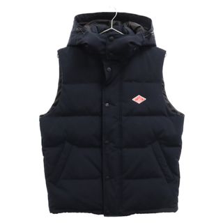 DANTON - DANTON ダントン DOWN VEST フード付きジップアップ ダウンベスト ネイビー JD-8858 LAS