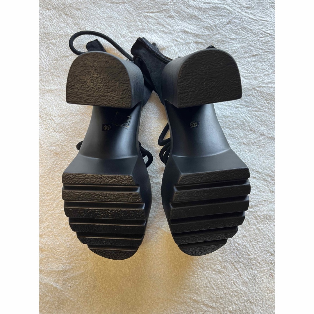 太ヒール サンダル レディースの靴/シューズ(サンダル)の商品写真