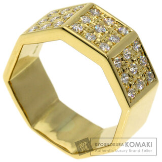 タサキ(TASAKI)のTASAKI ダイヤモンド オクタゴン リング・指輪 K18YG レディース(リング(指輪))