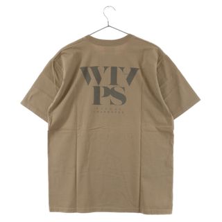 ダブルタップス(W)taps)のWTAPS ダブルタップス 21SS WRANGLE SS TEE SCREEN 半袖 プリントTシャツ 211PCDT-ST04S ベージュ(Tシャツ/カットソー(半袖/袖なし))