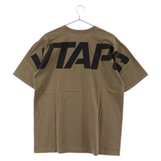 ダブルタップス(W)taps)のWTAPS ダブルタップス 21SS STENCIL SS TEE SCREEN バックロゴ 半袖 プリントTシャツ 211PCDT-ST06S ベージュ(Tシャツ/カットソー(半袖/袖なし))