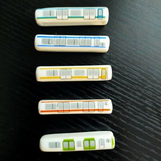 ジェイアール(JR)のJR 箸置き 5個セット 電車(カトラリー/箸)