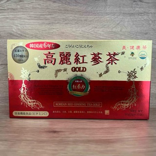 【未開封】高麗紅参茶ゴールド(3g*30包)(茶)