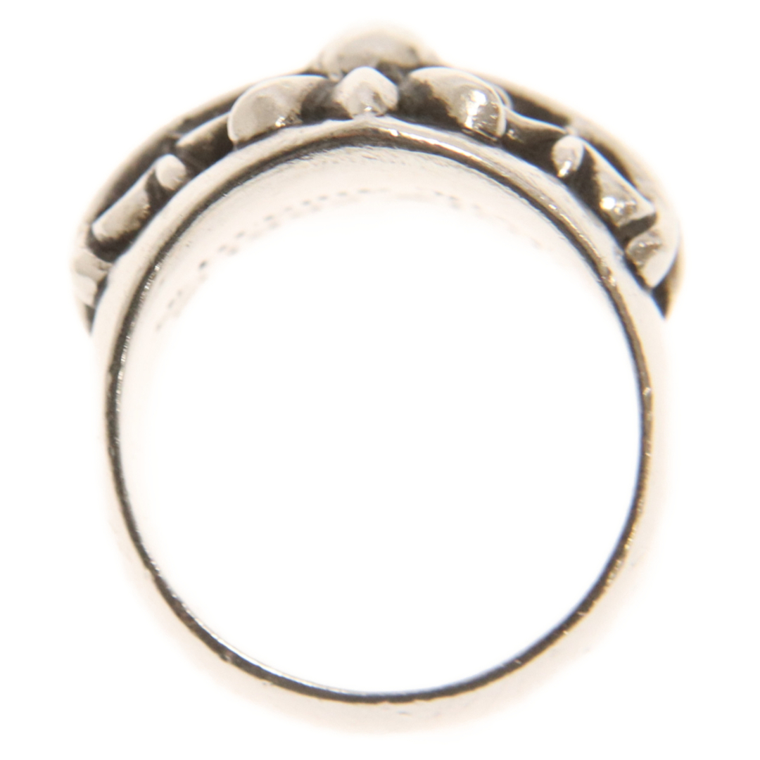 Chrome Hearts(クロムハーツ)のCHROME HEARTS クロムハーツ KEEPER RING キーパーリング シルバーリング シルバー メンズのアクセサリー(リング(指輪))の商品写真