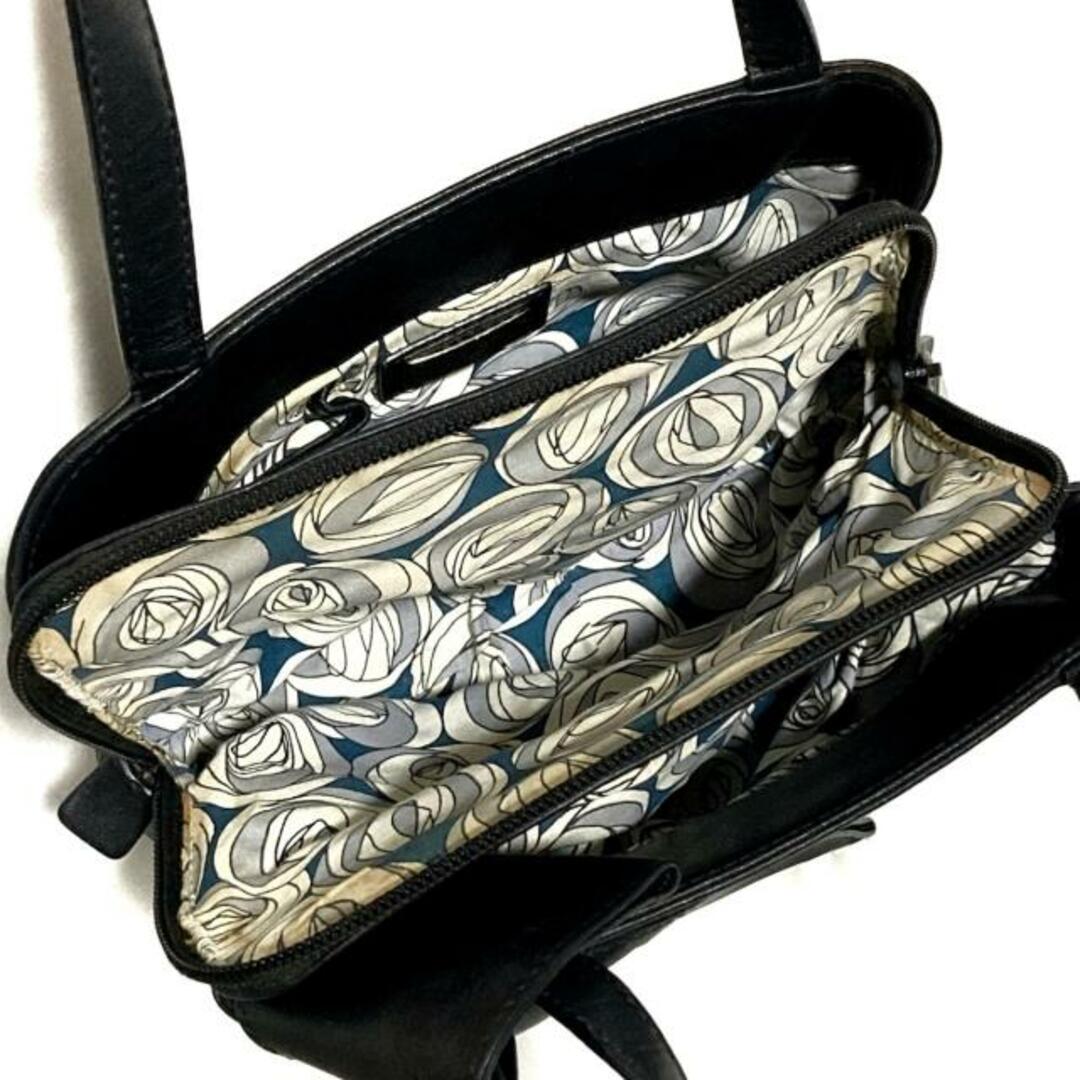 Furla(フルラ)のフルラ ハンドバッグ - 黒 リボン レザー レディースのバッグ(ハンドバッグ)の商品写真