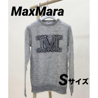 マックスマーラ(Max Mara)の完売 Max Mara OCRA LOGO  モヘア ニット セーター S 新品(ニット/セーター)