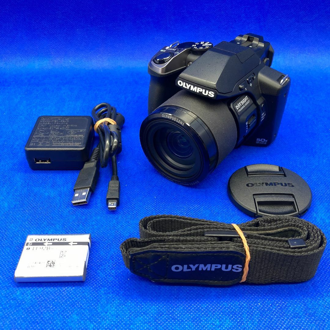 OLYMPUS(オリンパス)の照準器搭載　OLYMPUS オリンパス STYLUS SP-100EE スマホ/家電/カメラのカメラ(コンパクトデジタルカメラ)の商品写真