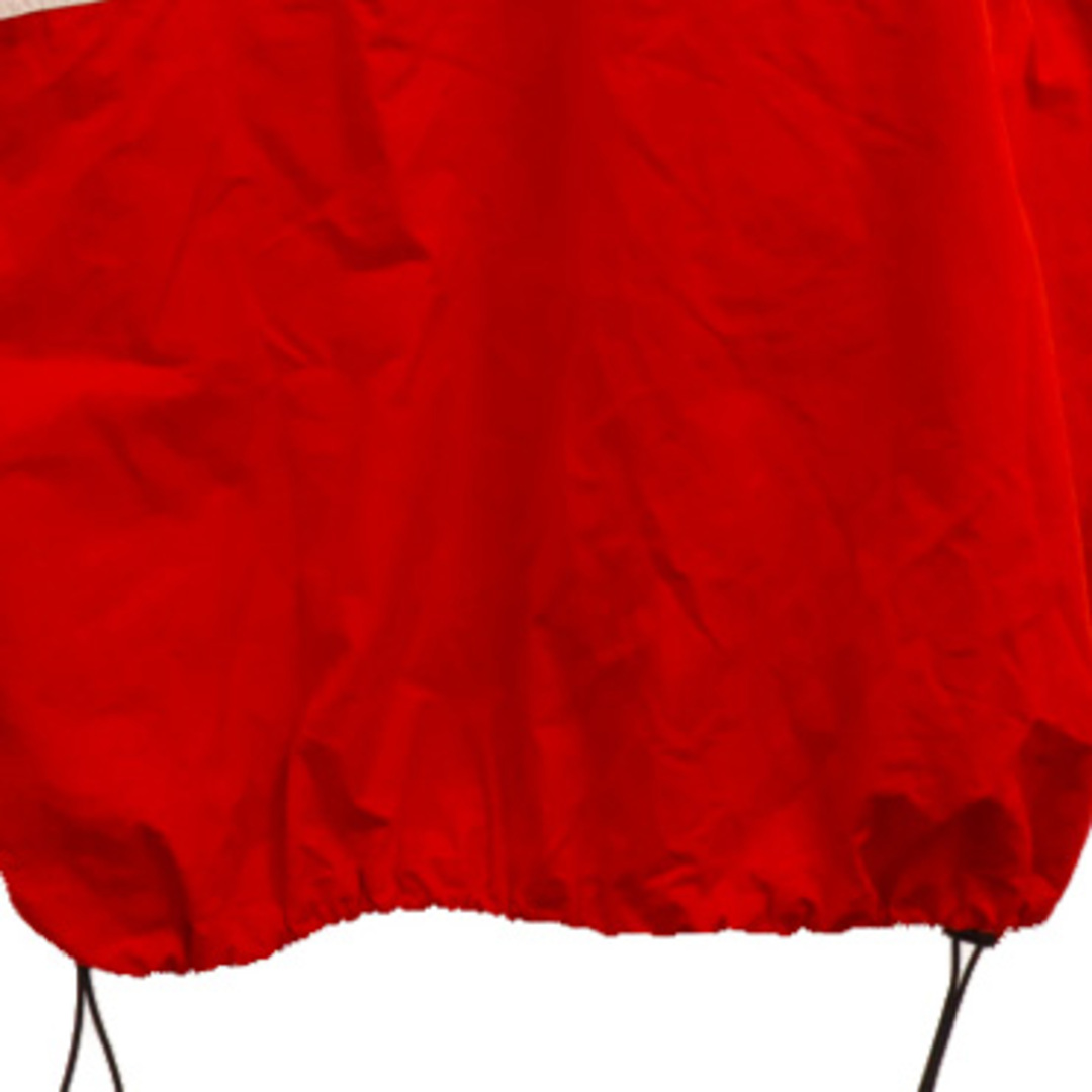 Balenciaga(バレンシアガ)のBALENCIAGA バレンシアガ 19AW TRACKSUIT POPLIN SHIRT JACKET ロゴ刺繍オーバーサイズトラックジャケット 571434 TYB18 ホワイト/レッド メンズのジャケット/アウター(フライトジャケット)の商品写真