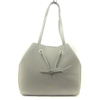 フルラ(Furla)のフルラ 美品 Costanza コスタンザ トートバッグ 巾着 レザー グレー (ハンドバッグ)