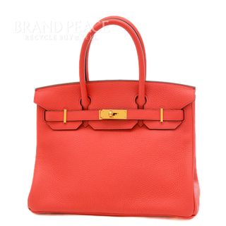 エルメス(Hermes)のエルメス バーキン30 トリヨンクレマンス ブーゲンビリア ゴールド金具 D刻印(ハンドバッグ)