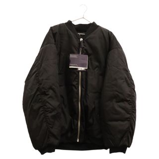 プラダ(PRADA)のPRADA プラダ 22AW Re-nylon Bomber Jacket リナイロン ジップアップ ボンバージャケット ブラック SGX093(フライトジャケット)