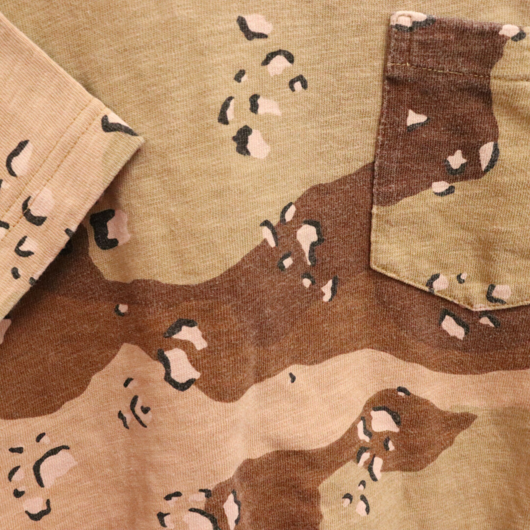 Supreme(シュプリーム)のSUPREME シュプリーム 17SS Pocket Desert Camo Tee ポケットデザートカモフラ 半袖Tシャツ カットソー ブラウン メンズのトップス(Tシャツ/カットソー(半袖/袖なし))の商品写真
