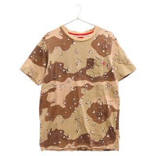 シュプリーム(Supreme)のSUPREME シュプリーム 17SS Pocket Desert Camo Tee ポケットデザートカモフラ 半袖Tシャツ カットソー ブラウン(Tシャツ/カットソー(半袖/袖なし))