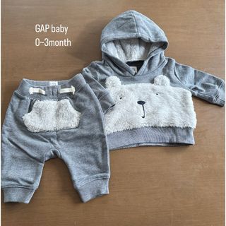 ベビーギャップ(babyGAP)のbaby GAP 60 70 セットアップ　トレーナー　(トレーナー)