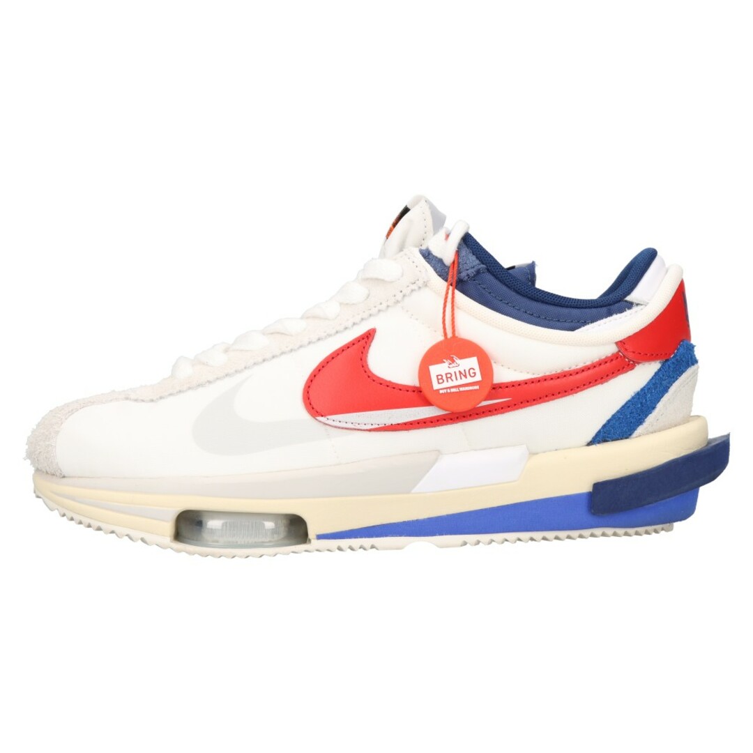 NIKE(ナイキ)のNIKE ナイキ ×sacai ZOOM CORTEZ SP×サカイ ズーム コルテッツSP ローカットスニーカー US8/26cm DQ0581-100 ホワイト メンズの靴/シューズ(スニーカー)の商品写真