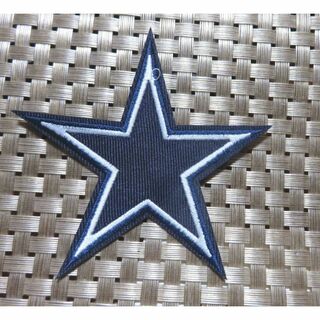 紺星NFLダラスカウボーイズDallasCowboys刺繍ワッペン新品◆アメフト(アメリカンフットボール)