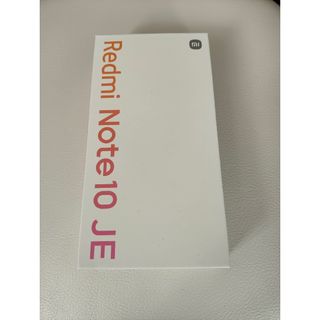 Redmi Note 10 JE クロームシルバー 4GB RAM 64GB(スマートフォン本体)