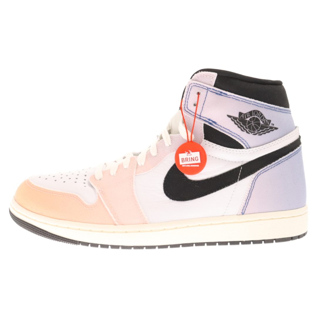 NIKE ナイキ AIR JORDAN 1 RETRO HI OG CRAFT MULTI COLOR DX0054-805 エアジョーダン1 レトロ クラフト ハイカットスニーカー マルチ US10.5/28.5cm105センチ甲