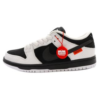 ナイキ(NIKE)のNIKE SB ナイキエスビー ×TIGHTBOOTH PRODUCTION SB DUNK LOW PROQS FD2629-100 タイトブース ダンク ローカットスニーカー US6/24cm ホワイト/ブラック(スニーカー)