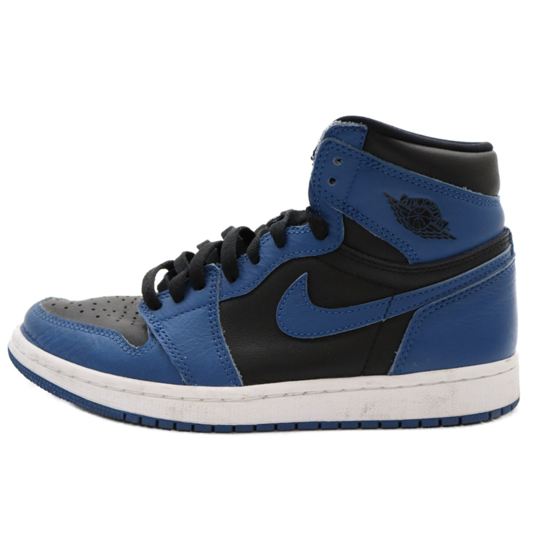 NIKE ナイキ AIR JORDAN 1 RETRO HIGH OG DARK MARINA BLUE エアジョーダンレトロハイ ダークマリーナブルー ハイカットスニーカー ブルー US6.5/24.5cm 555088-404265センチワイズ