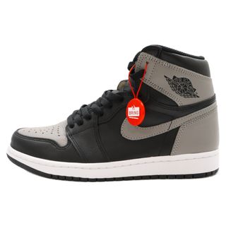 ナイキ(NIKE)のNIKE ナイキ AIR JORDAN1 RETRO HIGH OG SHADOW エアジョーダン1 レトロ ハイカットスニーカー シャドー グレー/ブラック 555088-013 US8(スニーカー)