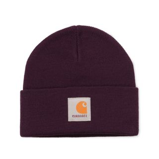 ワコマリア(WACKO MARIA)の紫☆ Wacko Maria x Carhartt / Chase Beanie(ニット帽/ビーニー)