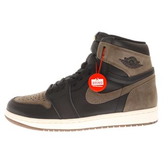 ナイキ(NIKE)のNIKE ナイキ AIR JORDAN1 RETRO HIGH OG Palomino エアジョーダン1 レトロ ハイカットスニーカー パロミノ ブラウン/ブラック DZ5485-020 US8(スニーカー)